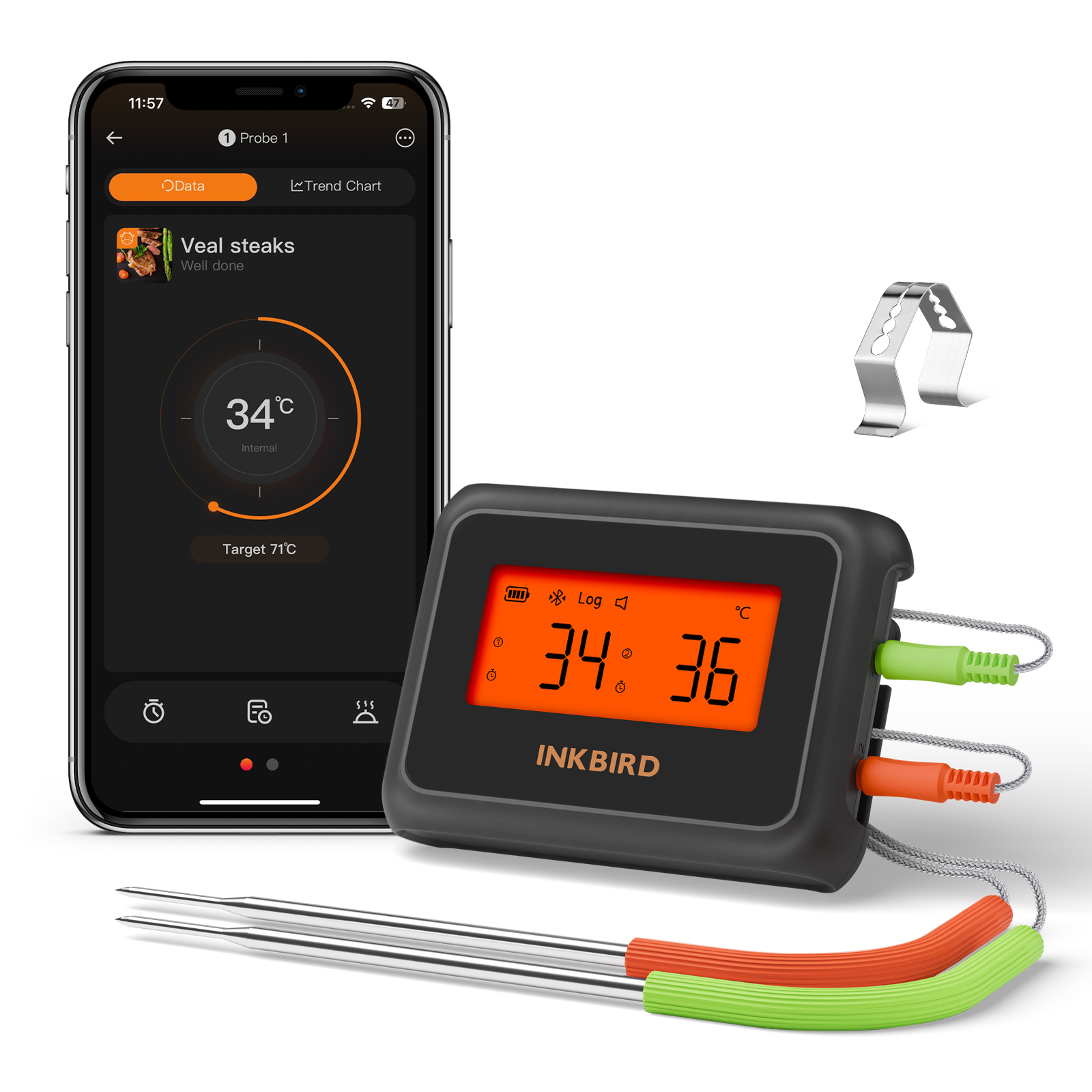 Food Storage Temperature - INKBIRD IDT-22-B Smart Bluetooth Food Meat