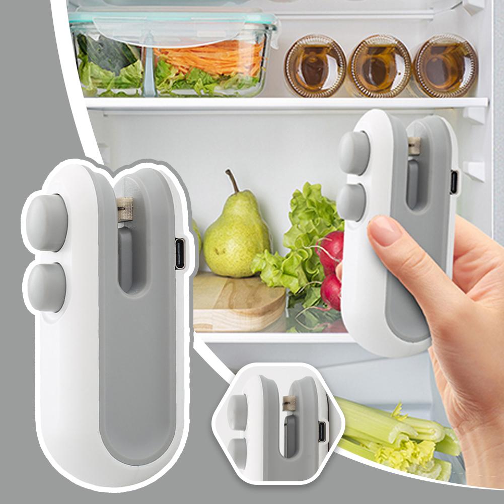 Food Storage Vacuum Sealer Machine - Mini Sealing Machine Portable Magnetic Mini