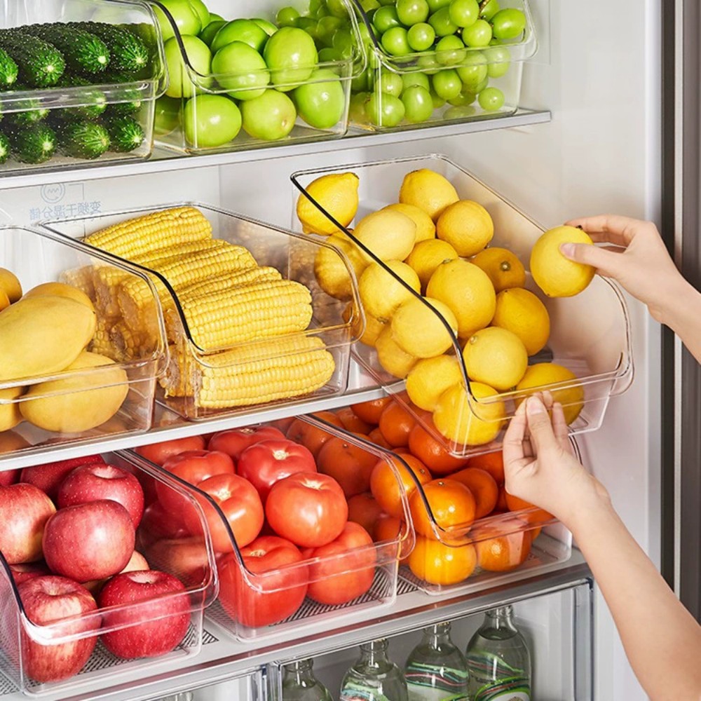 Food Storage Drawers - Refrigerator storage box, kitchen drawer style
