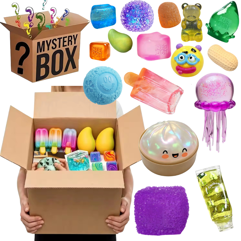 Food Storage Bag - Blind Box Fuzz Ball Ice cream