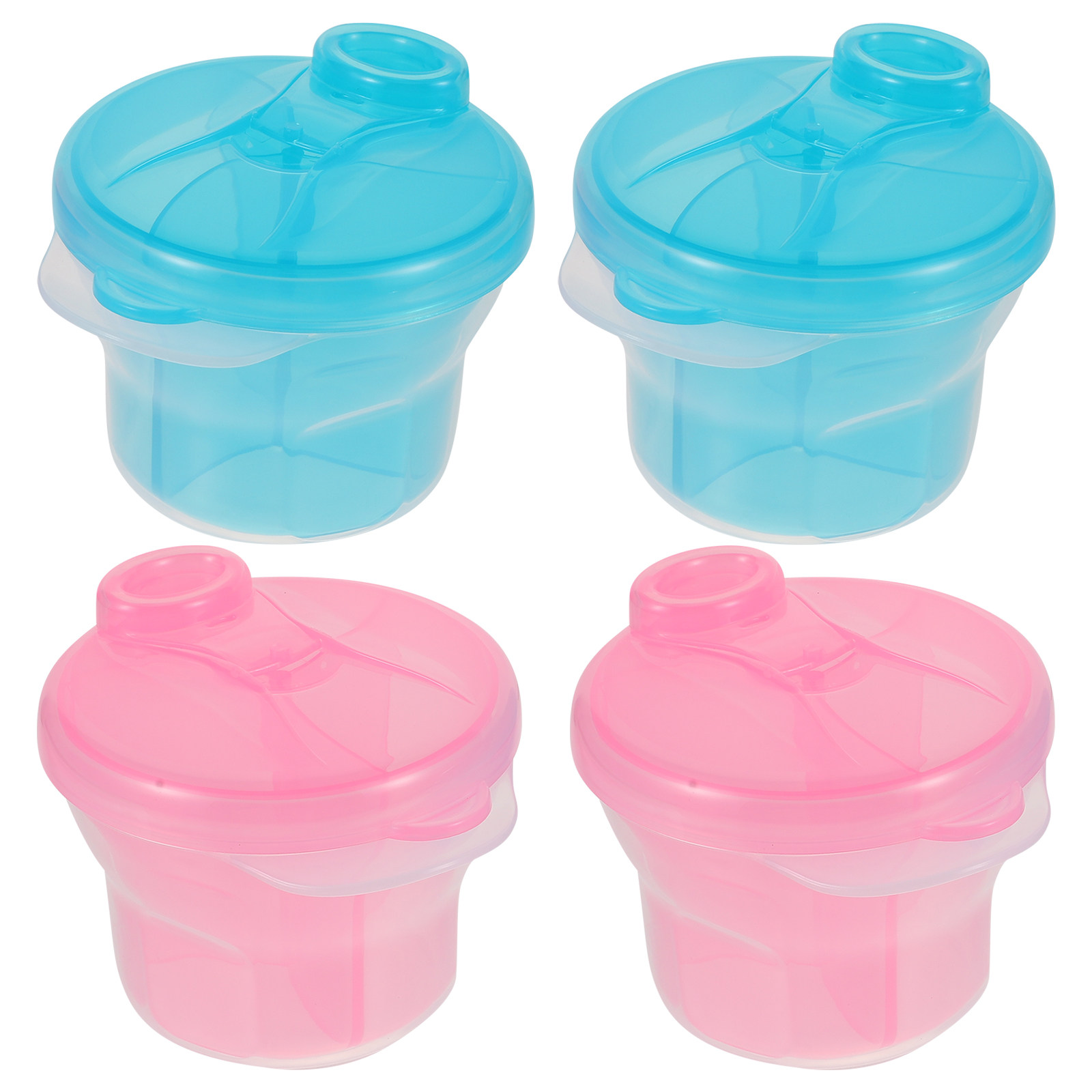 Food Storage Dispenser - 4Pcs Portable Baby Food Storage Box