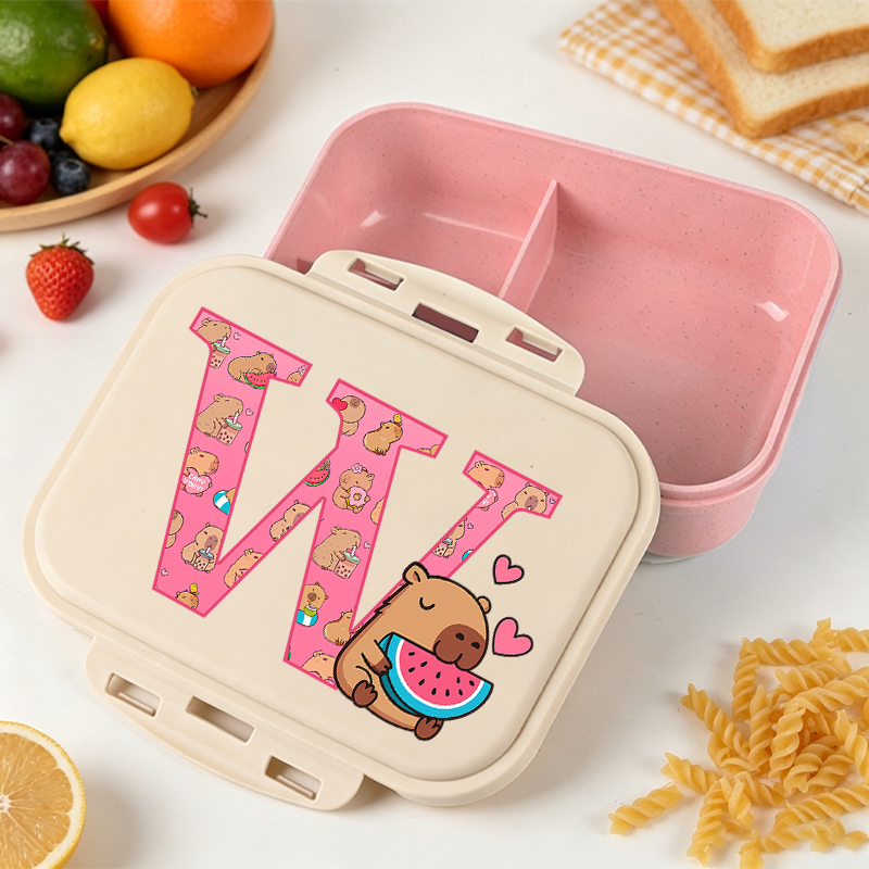 Food Storage Large Plastic Containers - Capibara Large Capacity Bento Box for