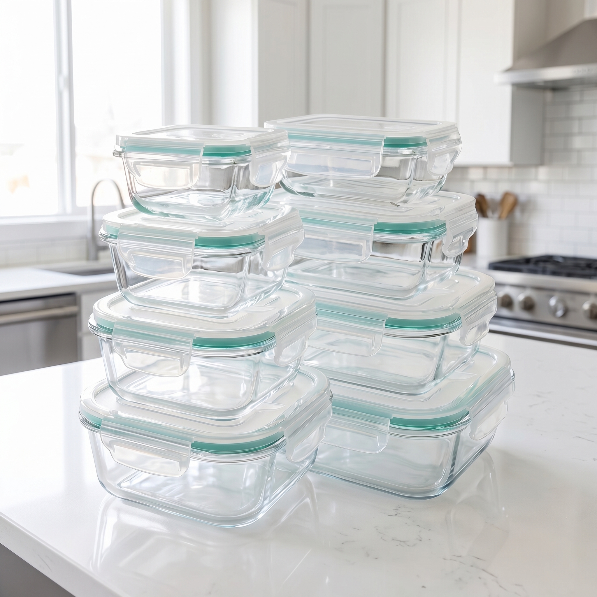 Food Storage Cupboard - A set of 8 food storage