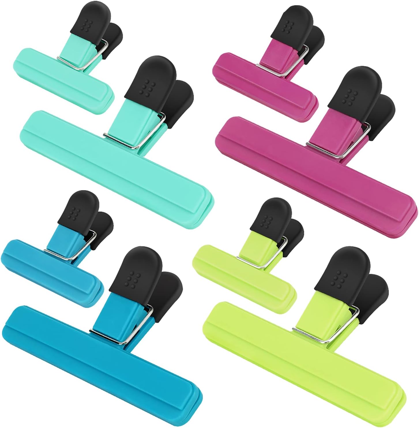 Food Storage Bag - Chip Clips, 8 Pack Food Clips,