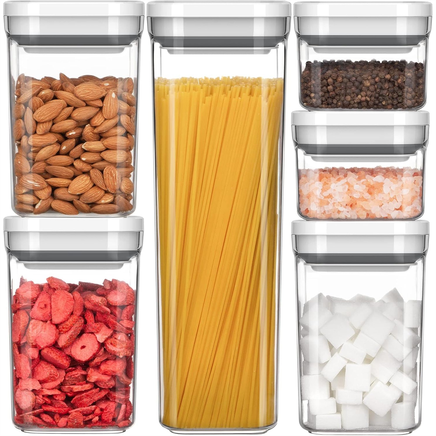 Food Storage Kitchen Container Set - Airtight Food Storage Container Set for
