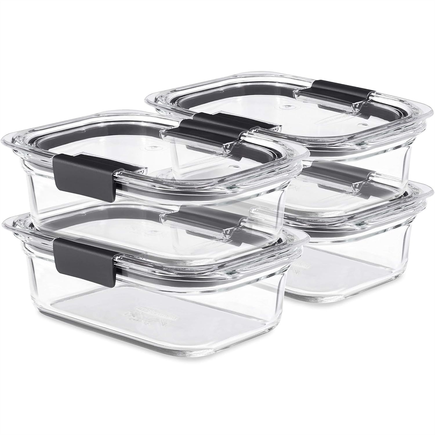 Food Storage Glass Set - Glass Food Storage Containers 3.2 Cup