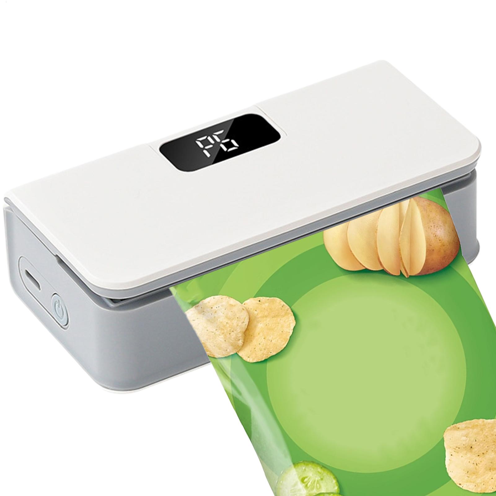 Food Storage Vacuum Sealer Machine - Plastic Bag Sealer Mini Heat Bag