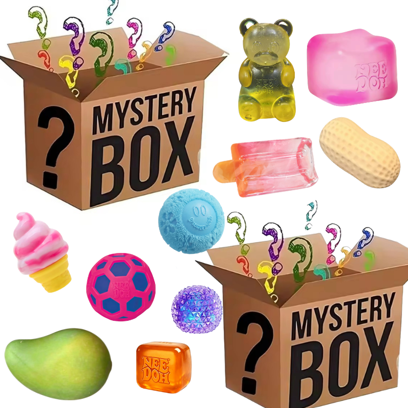 Food Storage Bag - Blind Box Fuzz Ball Ice cream