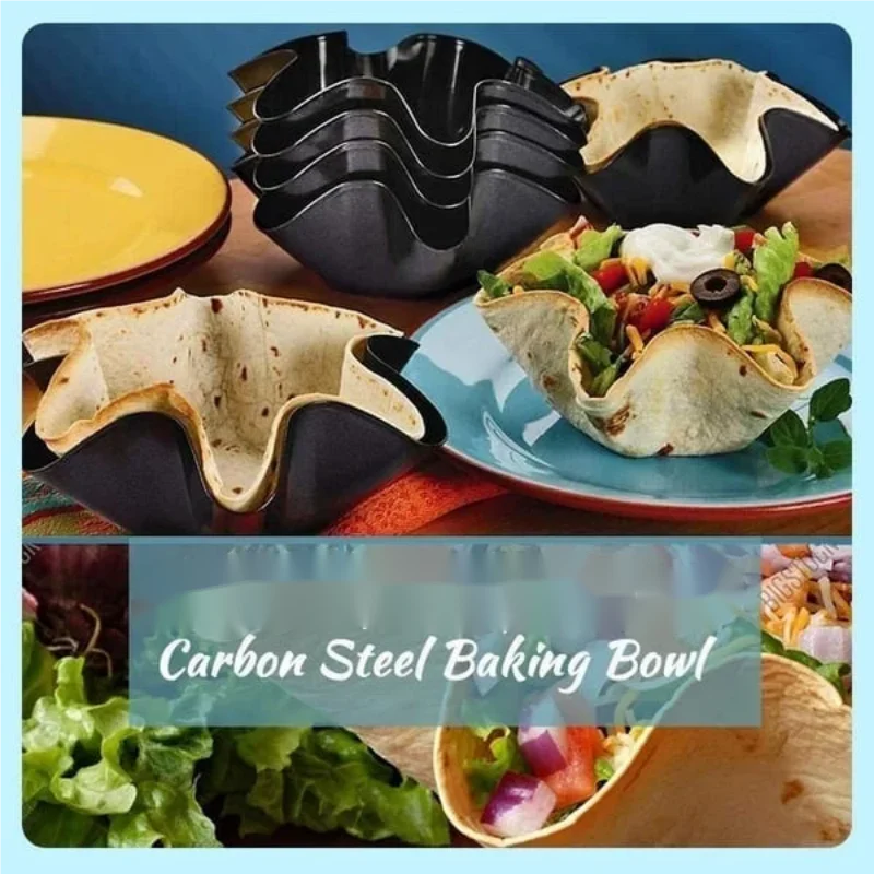 Food Storage Temperature - Petal Shape Carbon Steel Baking Bowl