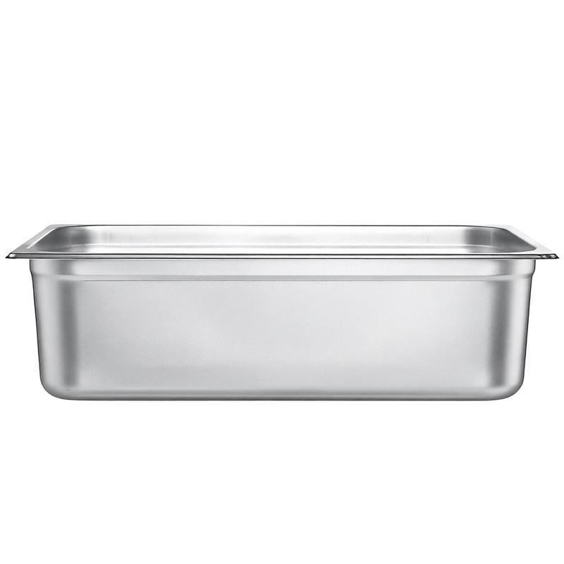 Food Storage In Stainless Steel - 6 Pack Buffet Trays Full Size