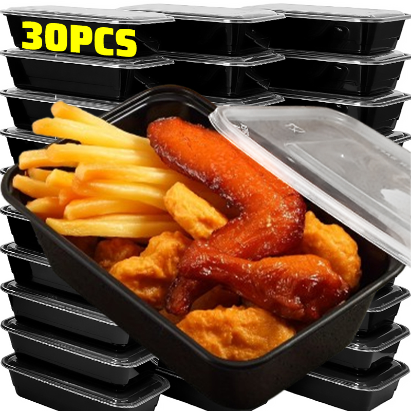 Food Storage Large Plastic Containers - Large Capacity Disposable Food Containers Plastic