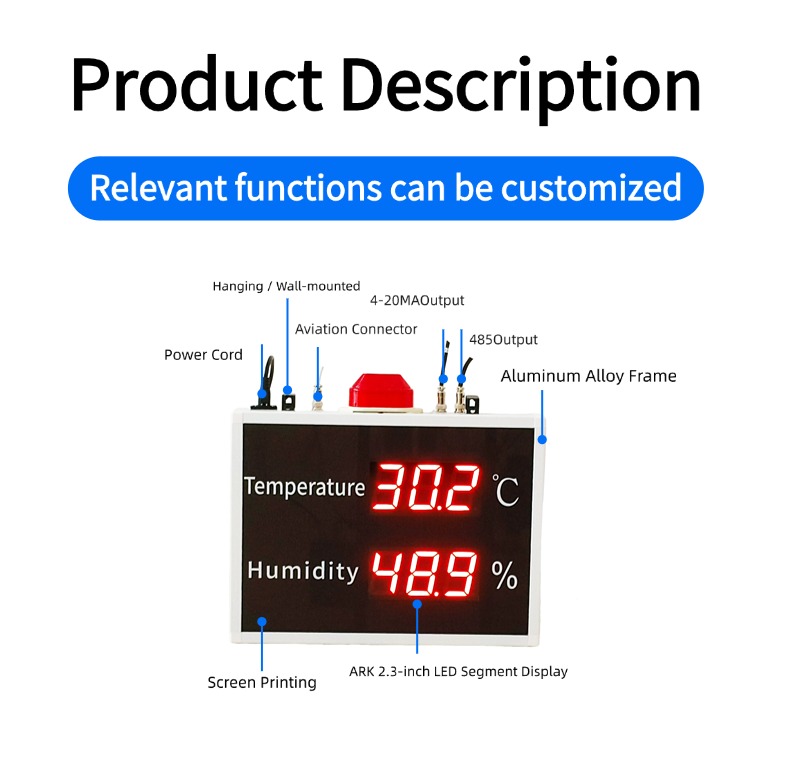 Real Time LED Temperature Humi - Food Storage Temperature 리뷰 및 가격