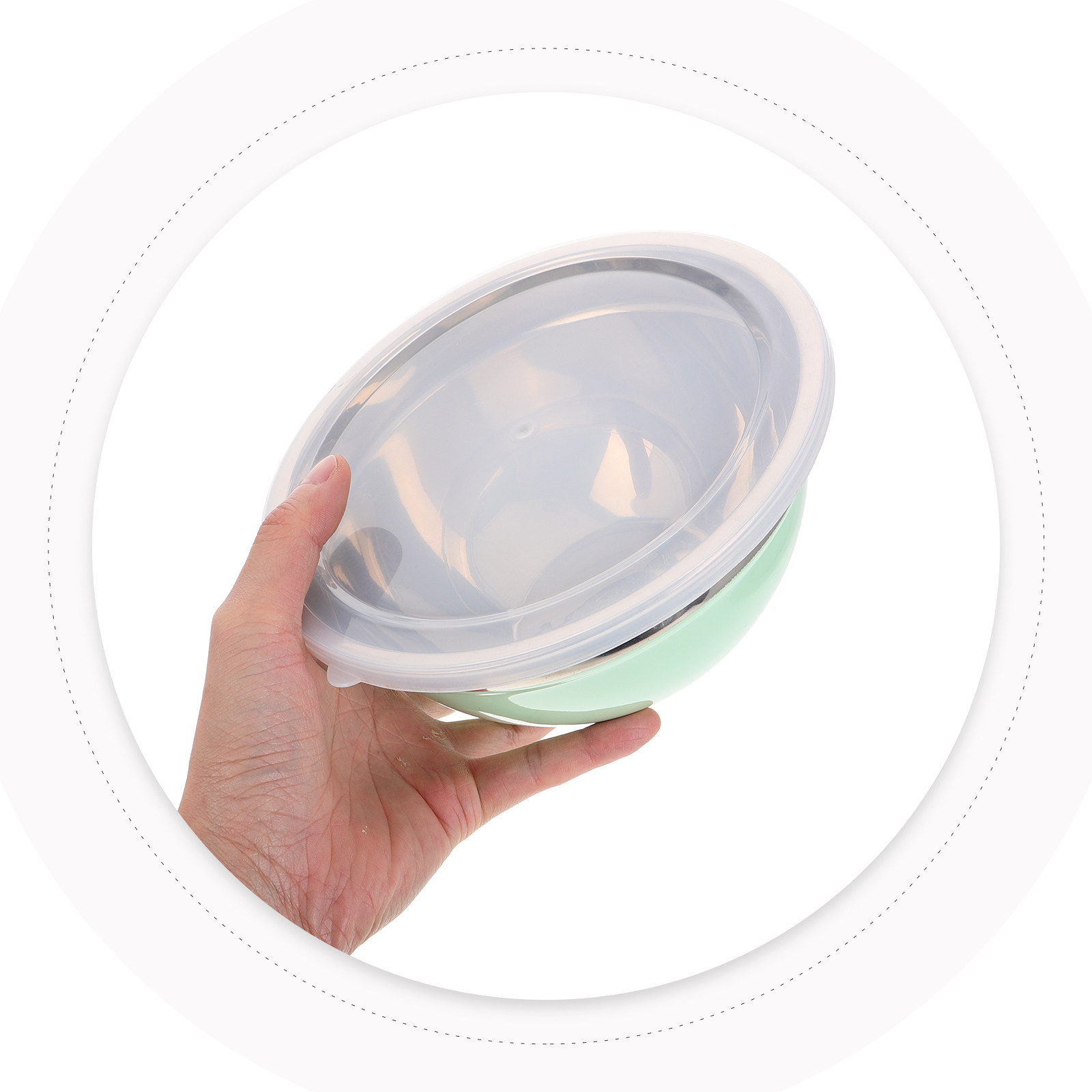 3Pcs Stainless Steel Mixing Bo - Food Storage In Stainless Steel 리뷰 및 가격