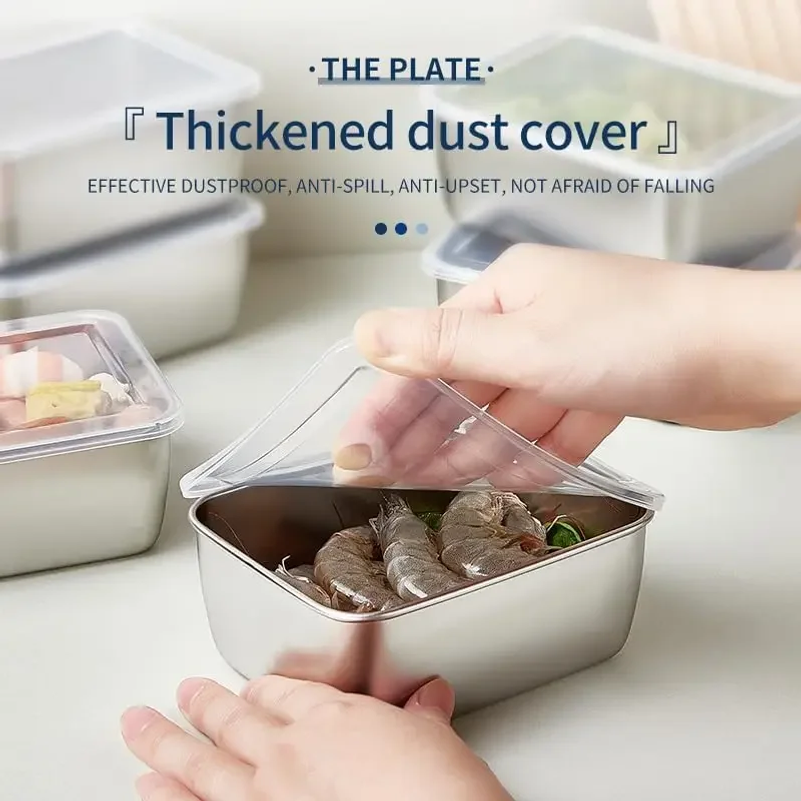 Stainless Steel Food Storage C - Food Storage Metal Box 리뷰 및 가격