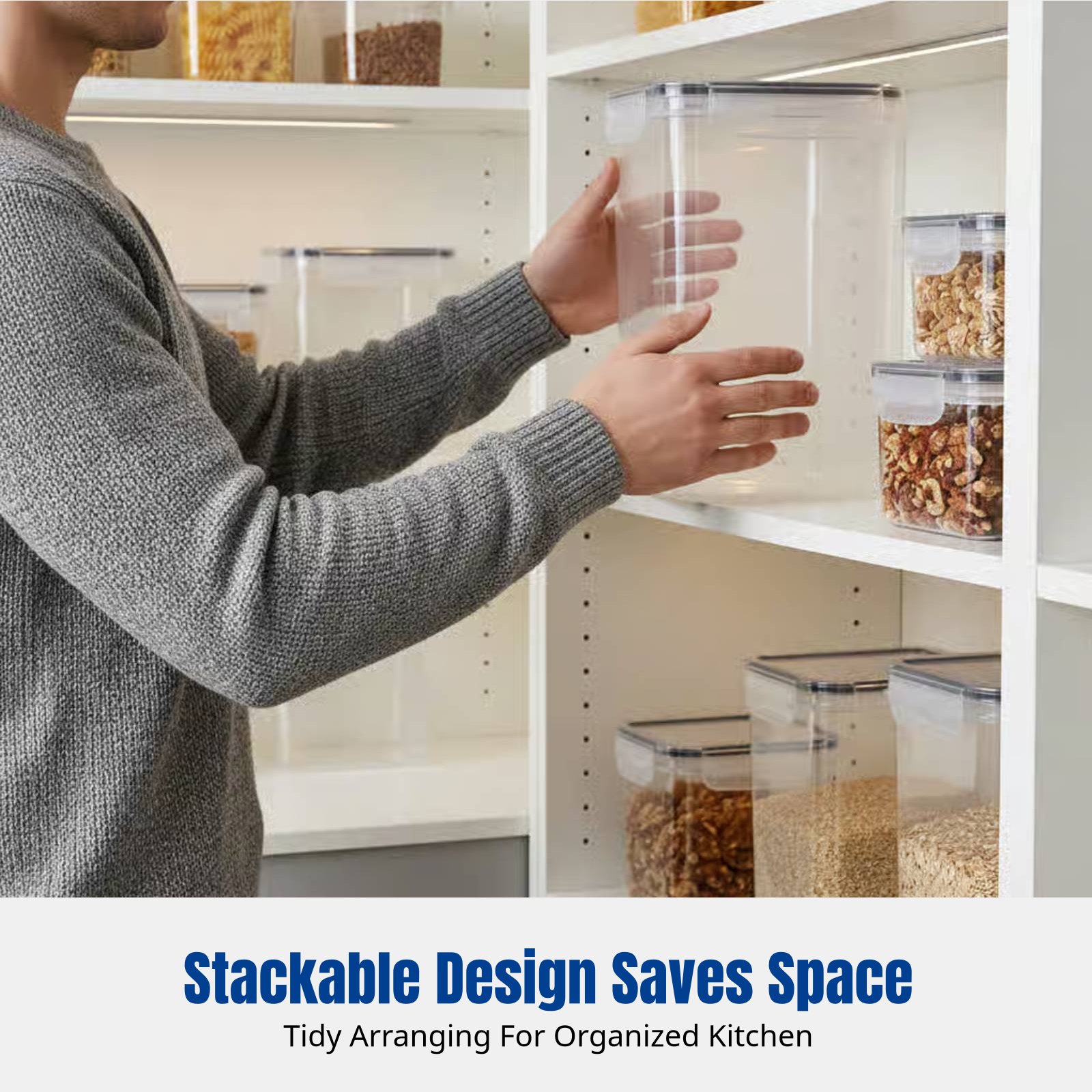 Airtight Food Storage Containe - Food Storage Large Plastic Containers 리뷰 및 가격