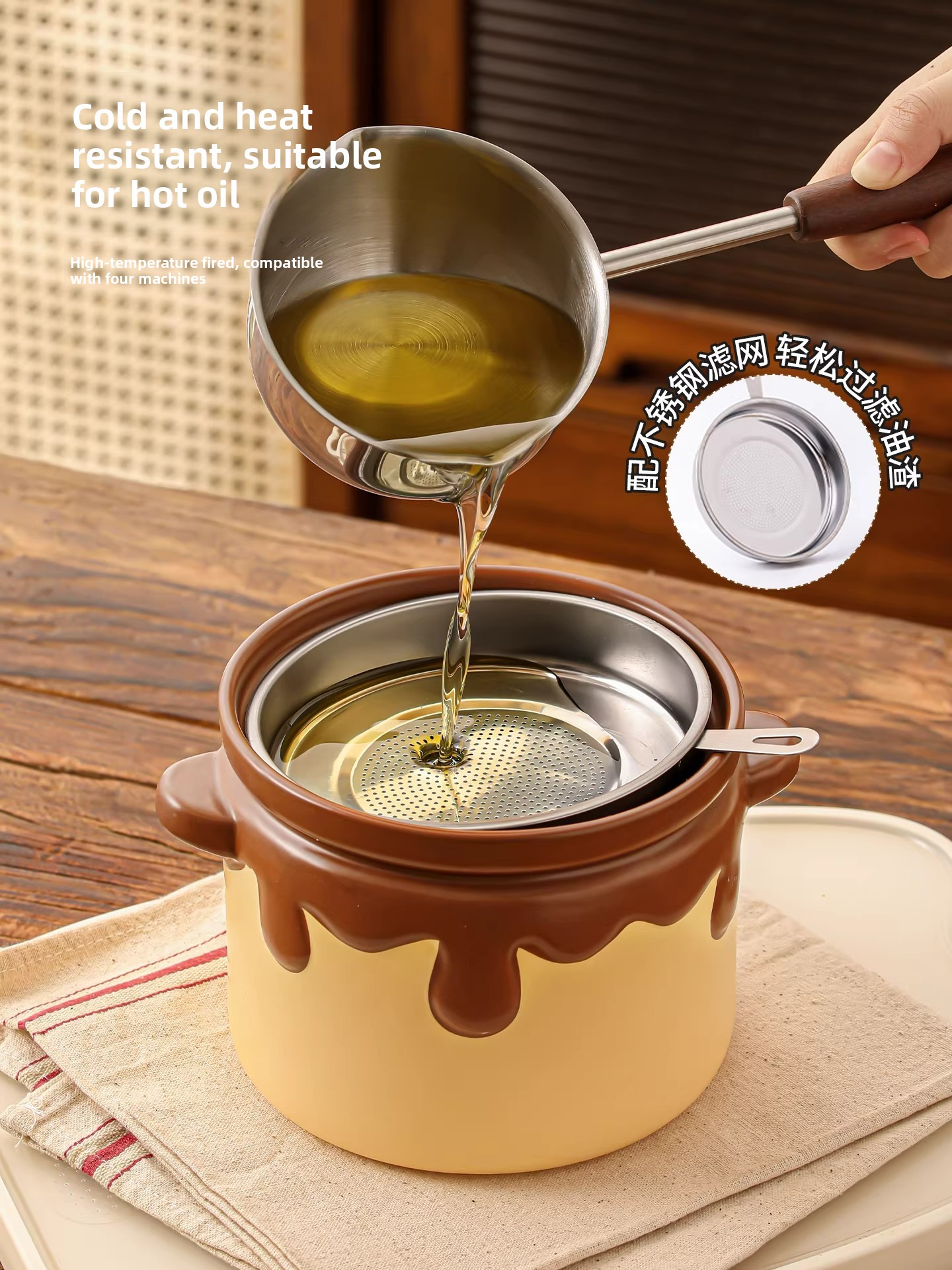 Food Grade Ceramic Pig Fat Jar - Food Storage Temperature 리뷰 및 가격