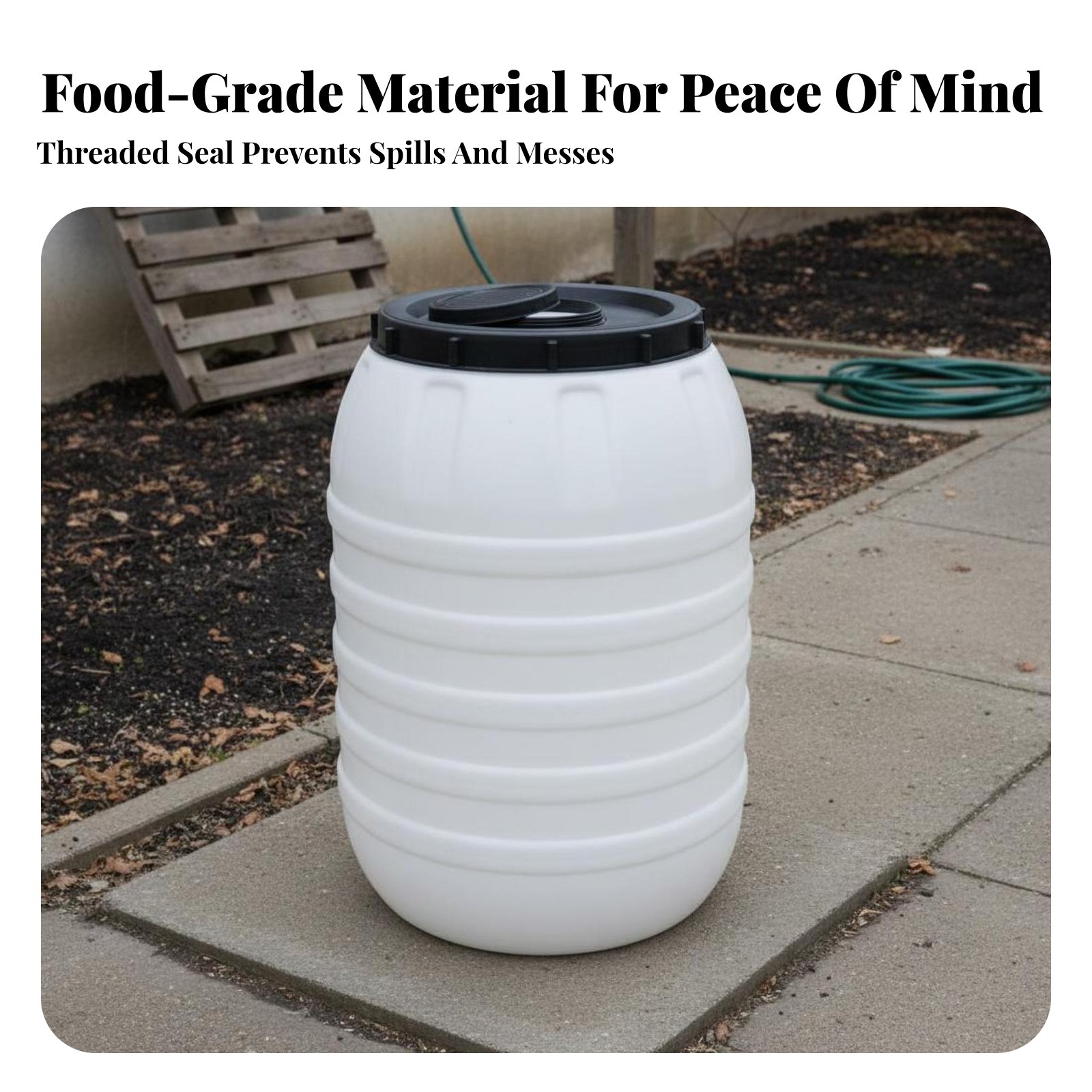 Food Grade Plastic Barrel Airt - Food Storage Usa 리뷰 및 가격