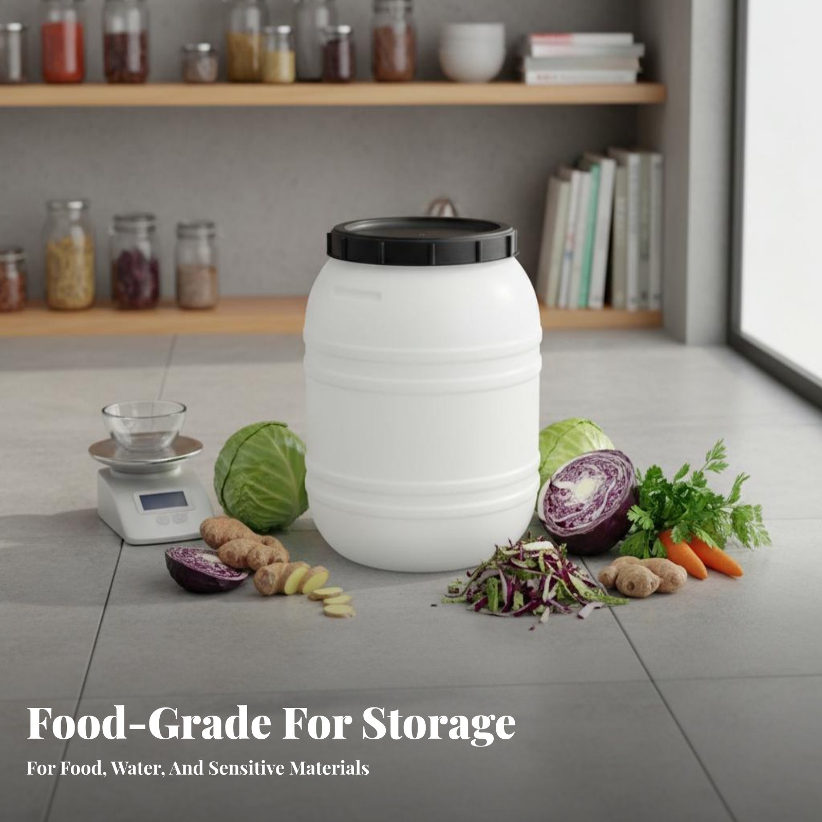 Food Grade Plastic Barrel Airt - Food Storage Usa 리뷰 및 가격