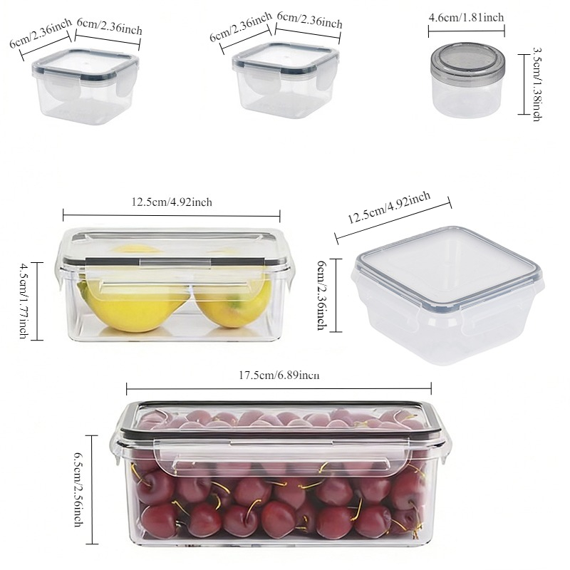 6-Piece Plastic Food Storage C - Food Storage Vegetables 리뷰 및 가격