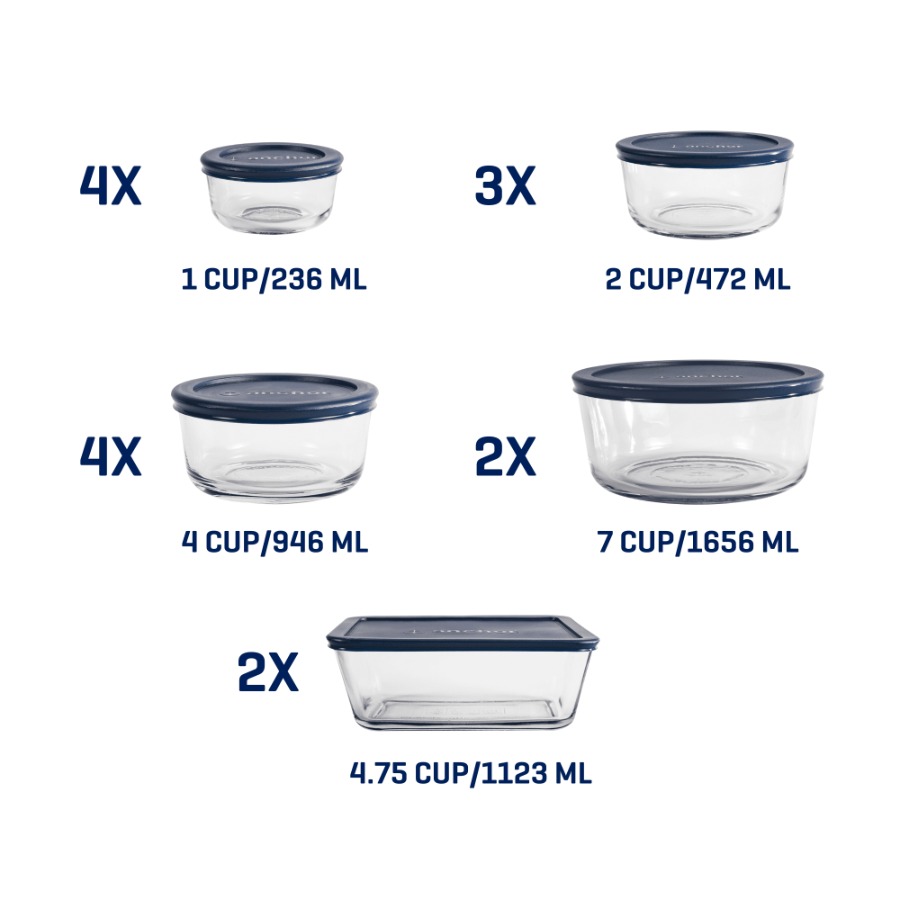 Glass Food Storage Containers  - Food Storage Glass Set 리뷰 및 가격