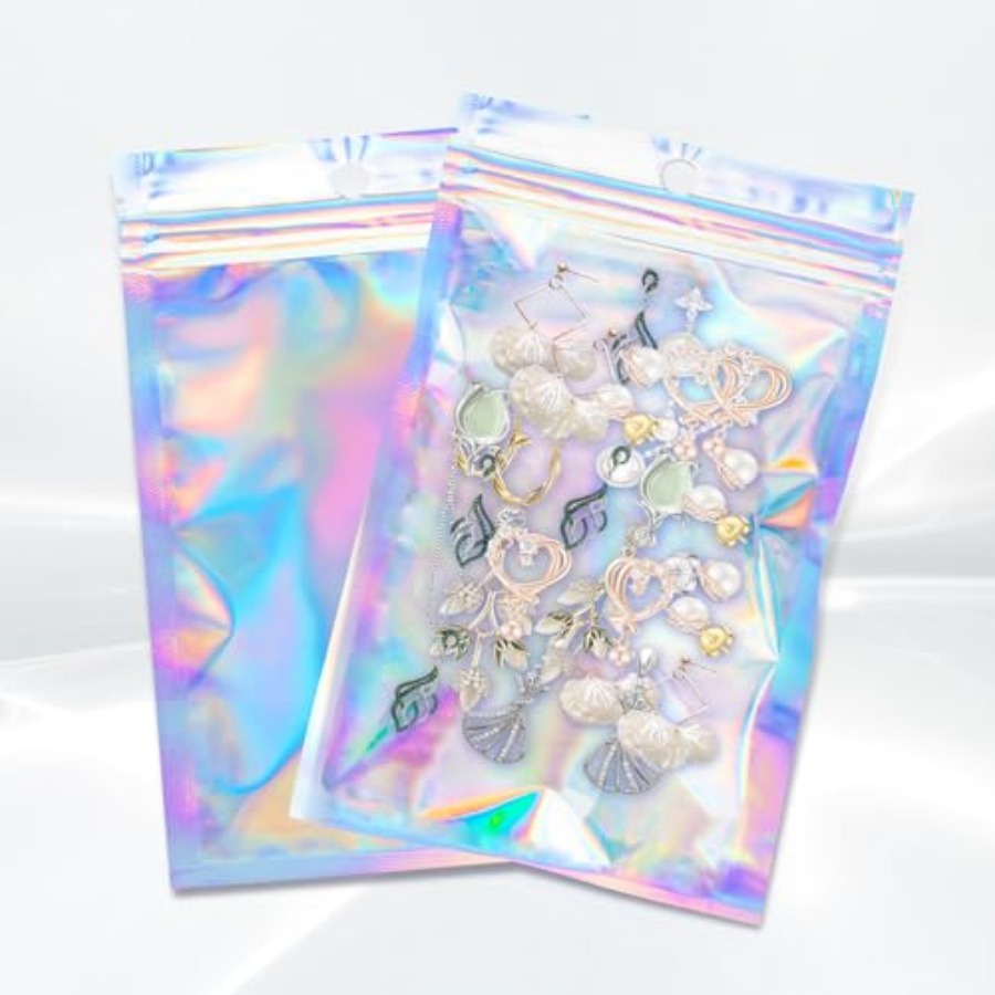 00Pcs Holographic Resealable B - Food Storage Bag 리뷰 및 가격