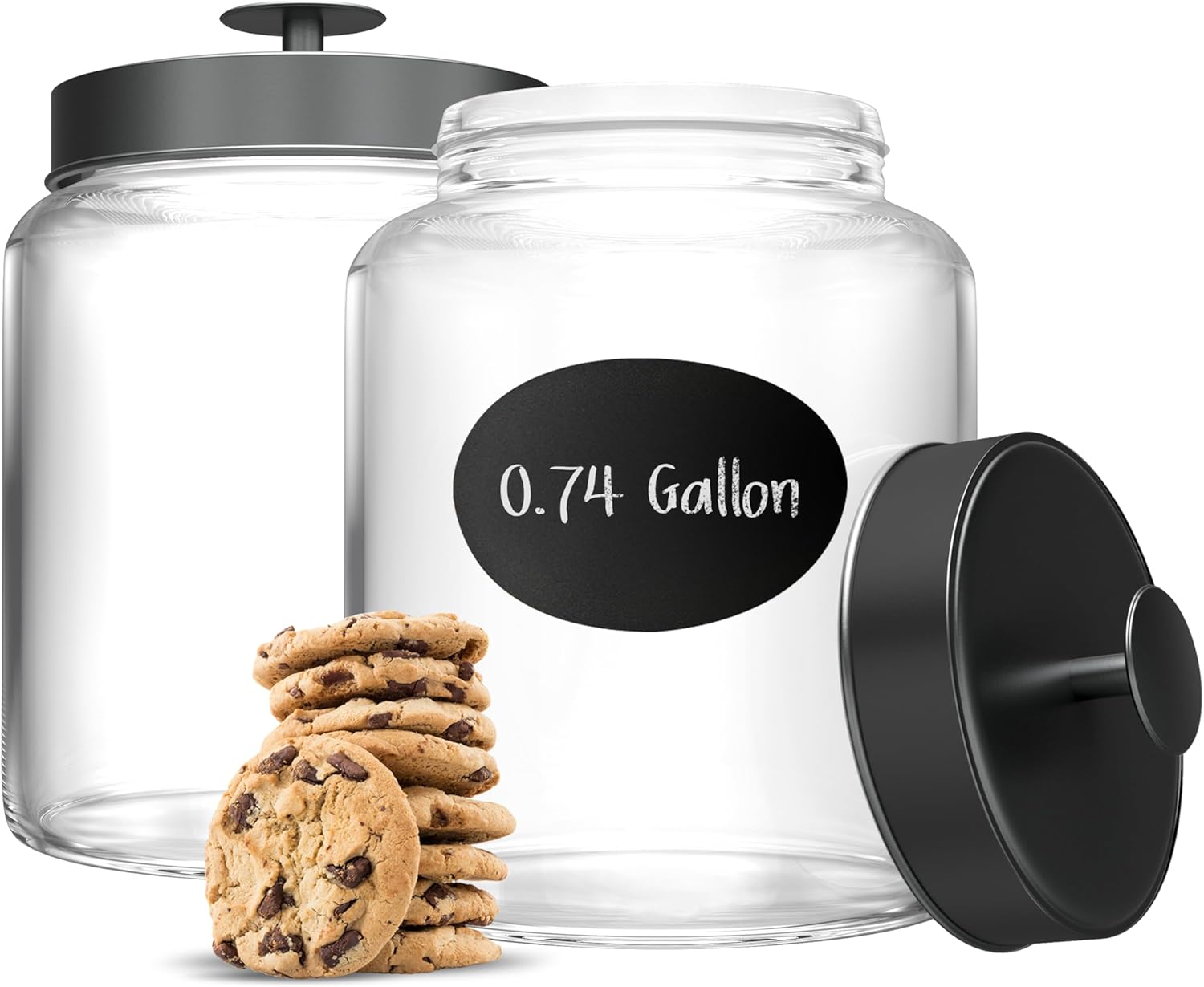 Glass Kitchen Canister Set, Fo - Food Storage Glass Set 리뷰 및 가격