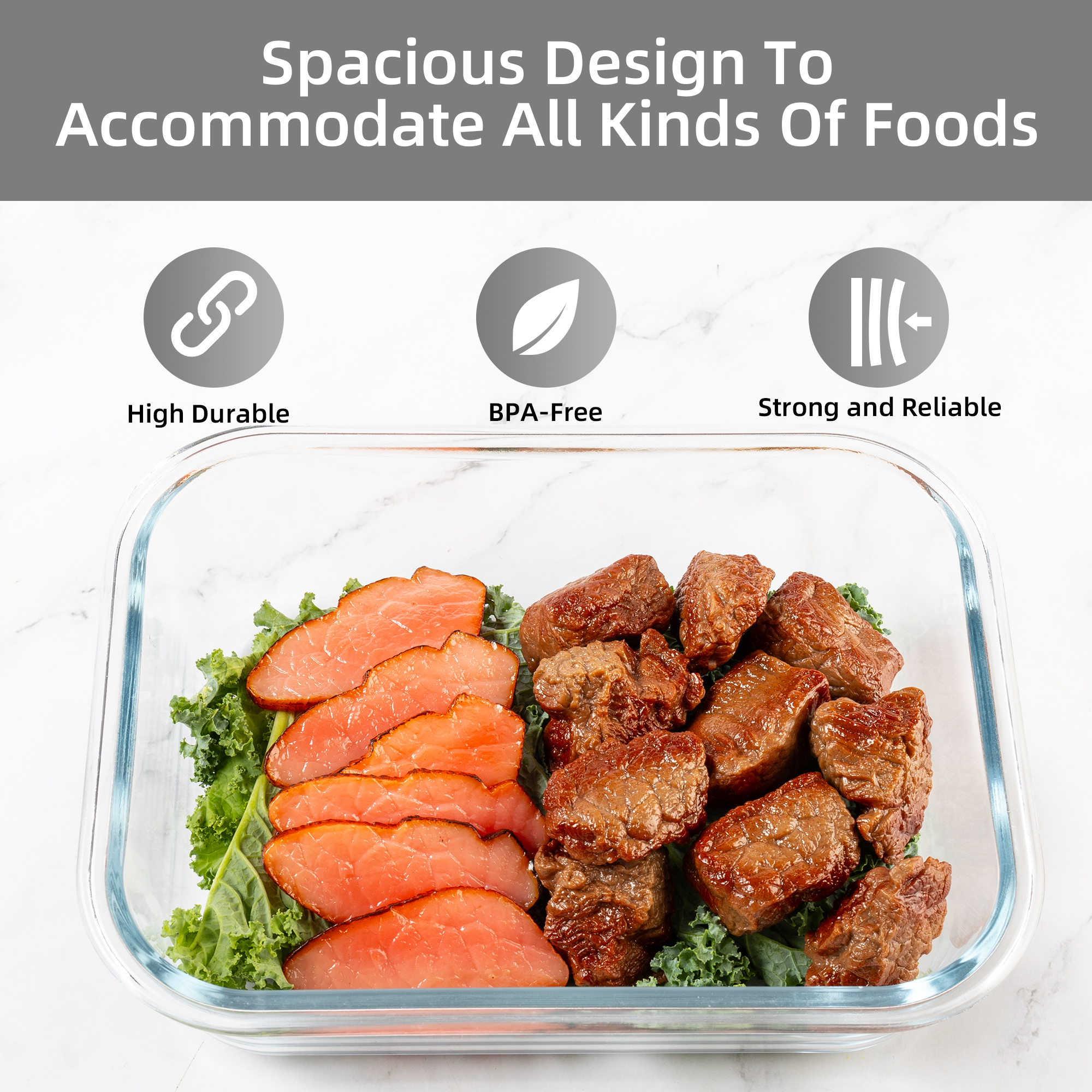 16-Piece Glass Food Storage Co - Food Storage Drawers 리뷰 및 가격