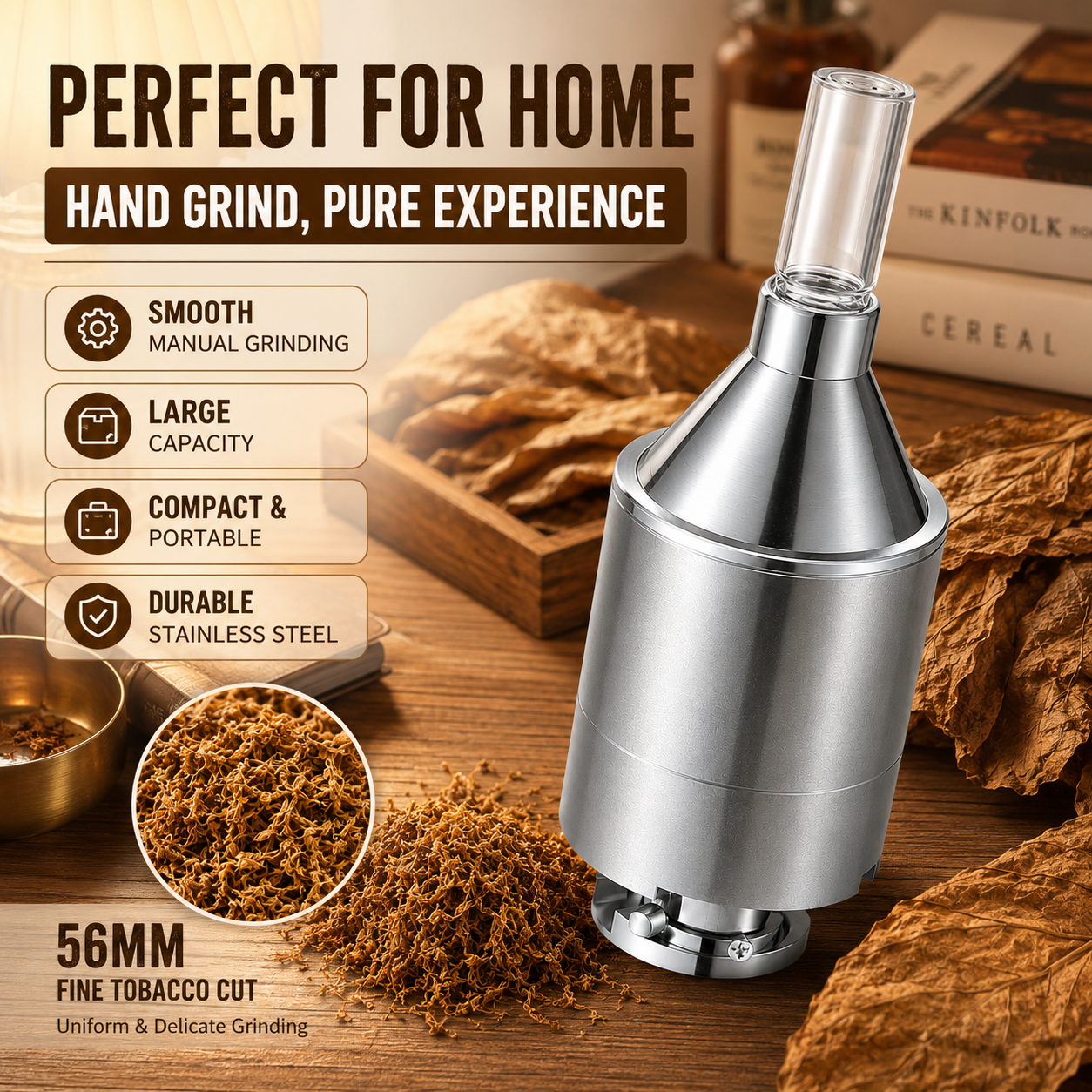 56mm Large Hand Metal Powder G - Food Storage Kitchen Container Set 리뷰 및 가격