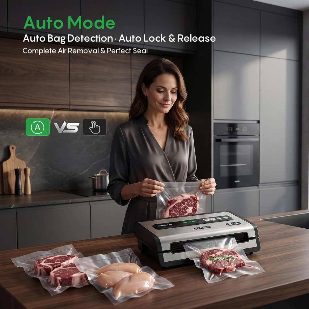 Automatic Vacuum Sealer for Fo - Food Storage Bag 리뷰 및 가격