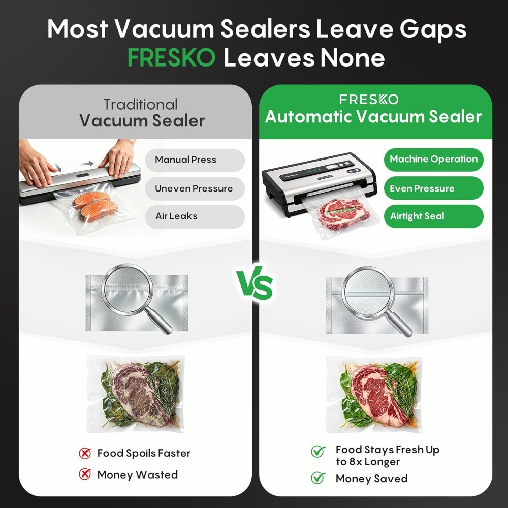 Automatic Vacuum Sealer for Fo - Food Storage Bag 리뷰 및 가격