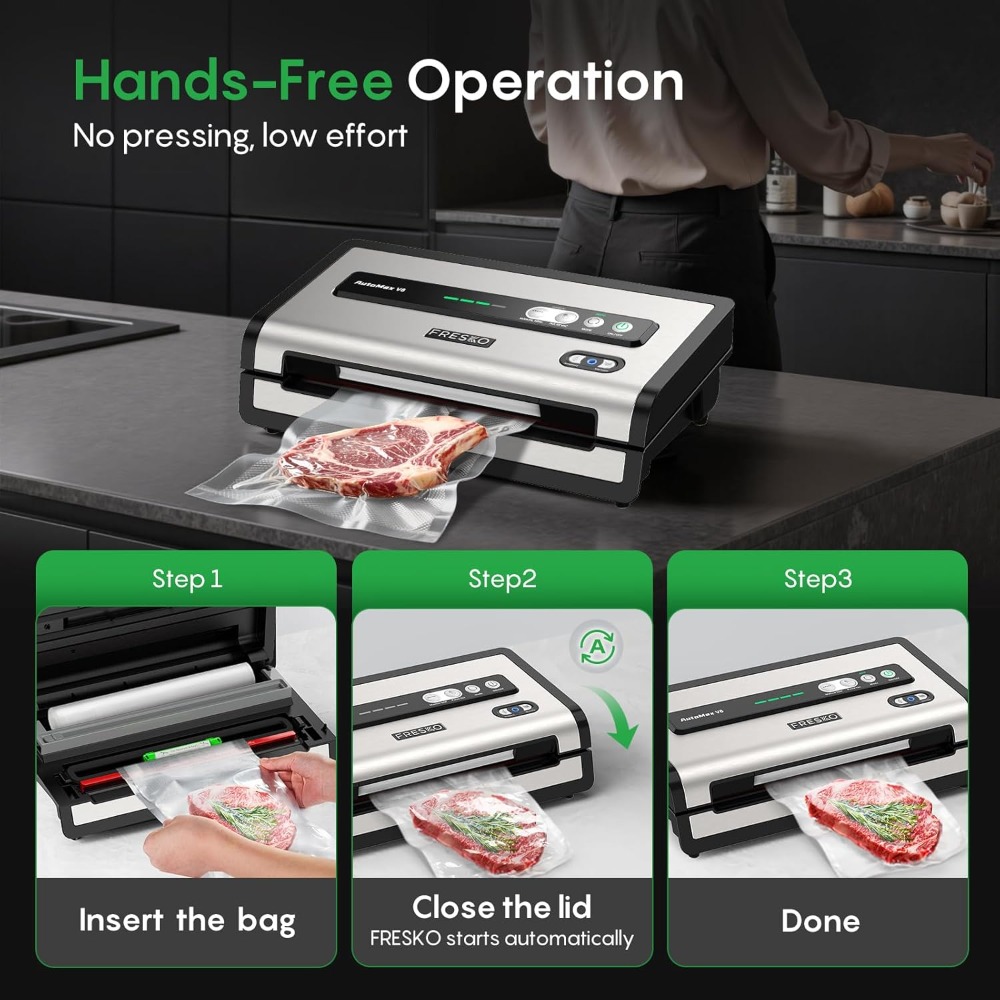 Automatic Vacuum Sealer for Fo - Food Storage Bag 리뷰 및 가격