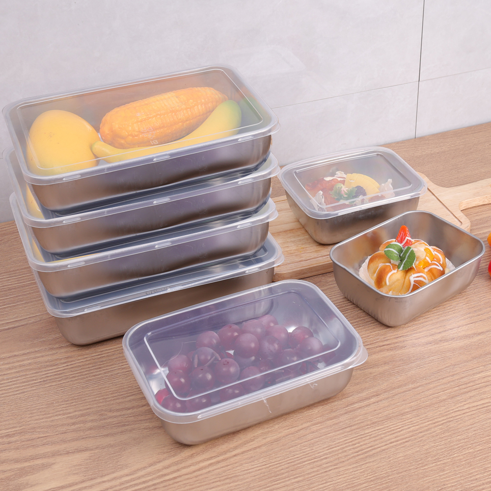 Stainless Steel Food Storage B - Food Storage Metal Box 리뷰 및 가격