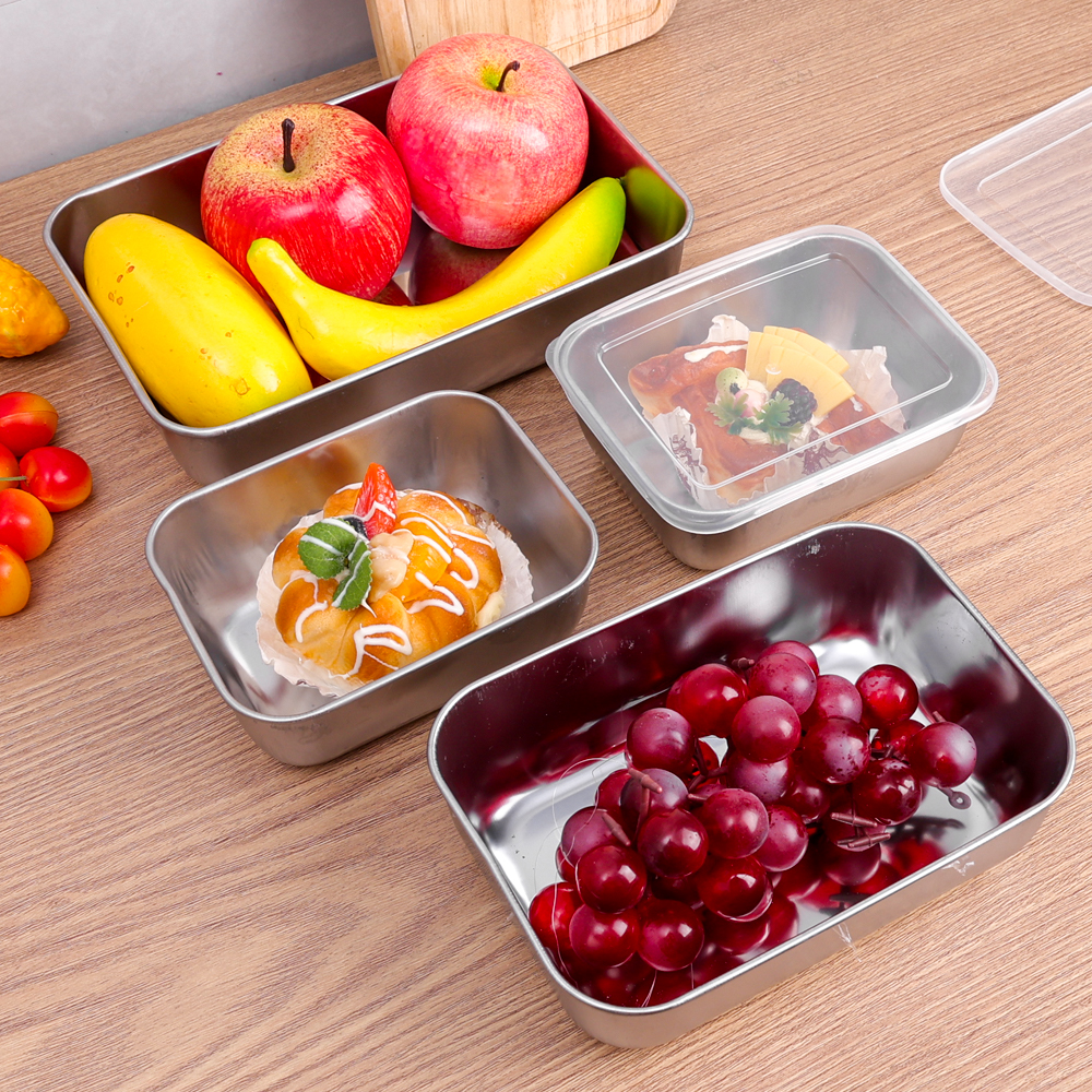 Stainless Steel Food Storage B - Food Storage Metal Box 리뷰 및 가격