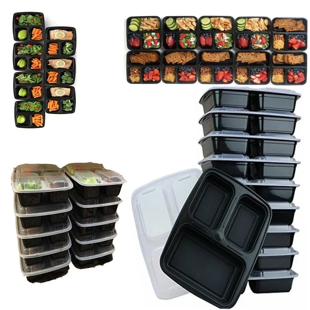 7 Pack 3 Compartment Meal Prep - Food Storage Made Easy 리뷰 및 가격