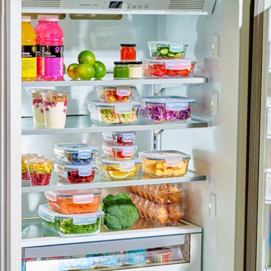 40pc Set Glass Food Storage Co - Food Storage Glass Set 리뷰 및 가격
