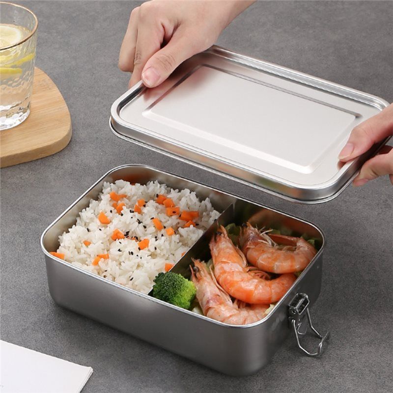 AEE2-Stainless Steel Bento Box - Food Storage Metal Box 리뷰 및 가격