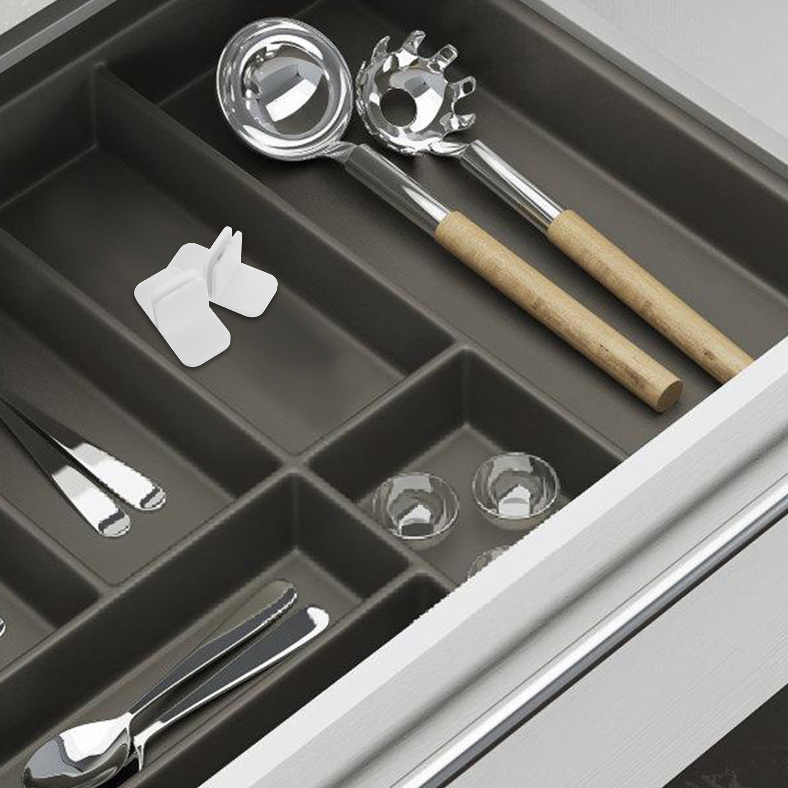 4Pcs Plastic Drawer Divider Cl - Food Storage Drawers 리뷰 및 가격
