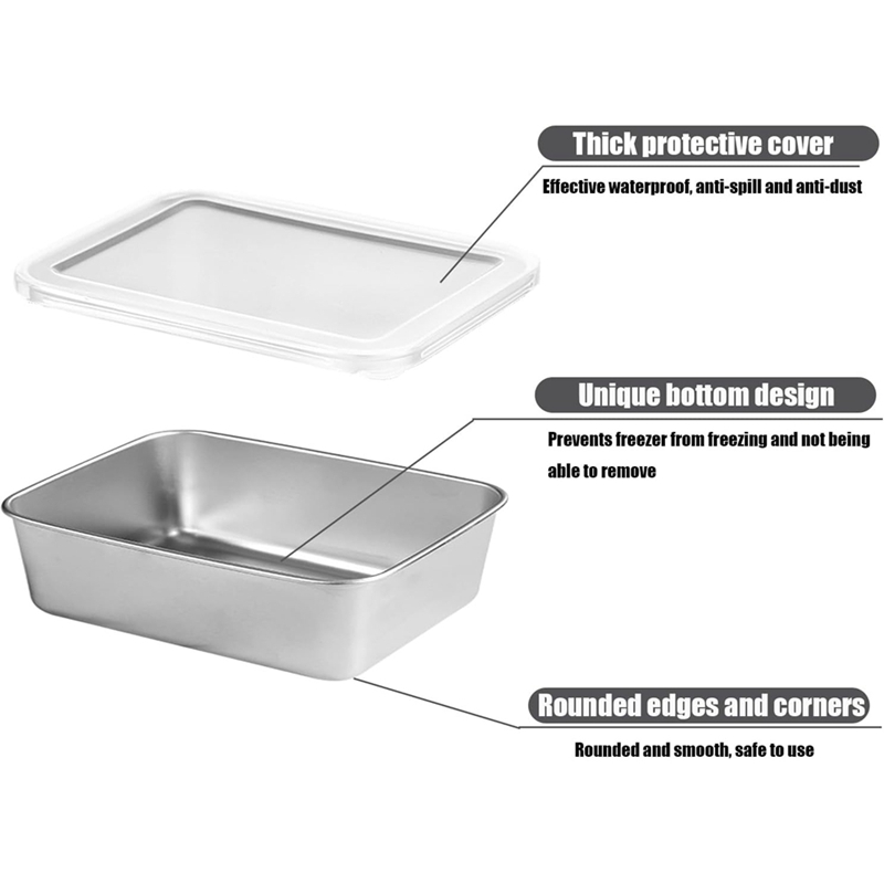 Stainless Steel Containers for - Food Storage Usa 리뷰 및 가격