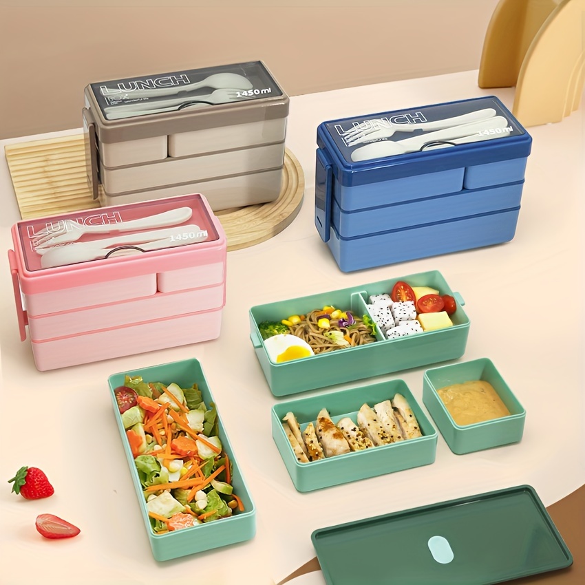 1450ML Bento Lunch Box Large C - Food Storage Large Plastic Containers 리뷰 및 가격