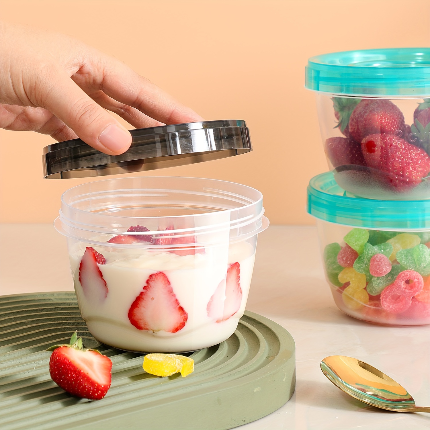 2 Transparent Sealed Food Stor - Food Storage Cupboard 리뷰 및 가격