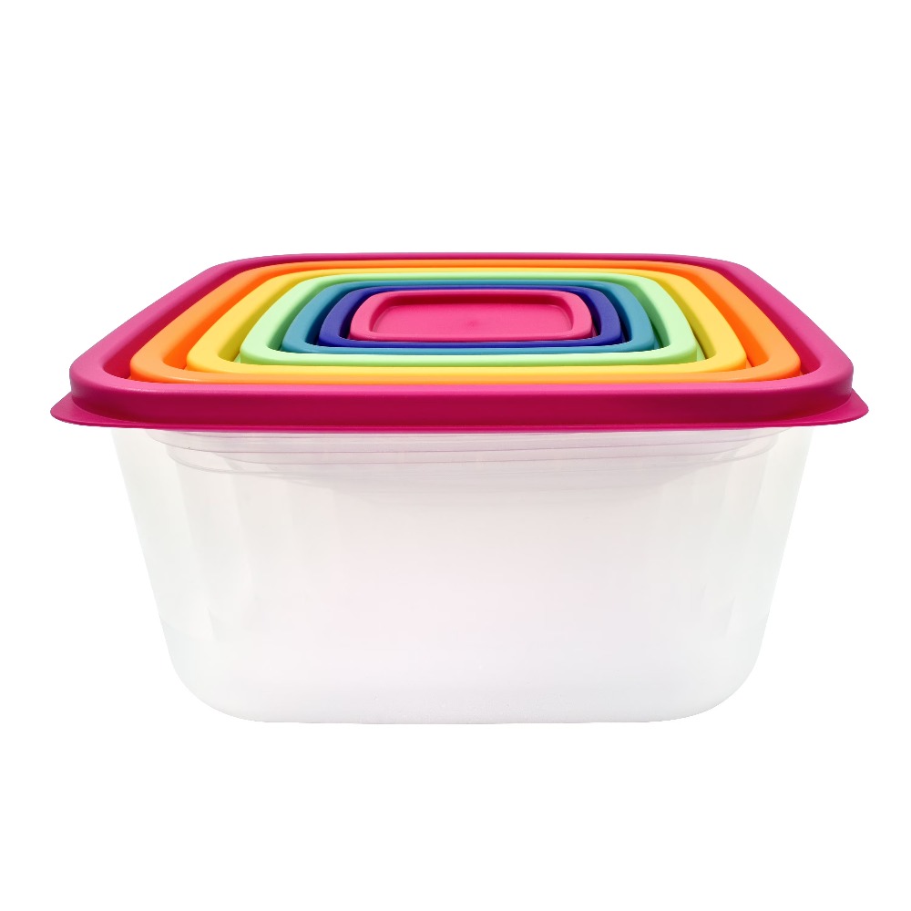 New  Multicolor Plastic Food S - Food Storage Kitchen Container Set 리뷰 및 가격