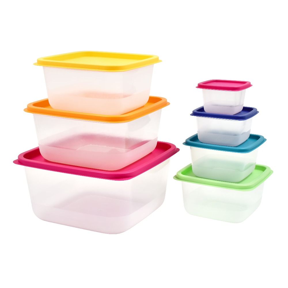 New  Multicolor Plastic Food S - Food Storage Kitchen Container Set 리뷰 및 가격