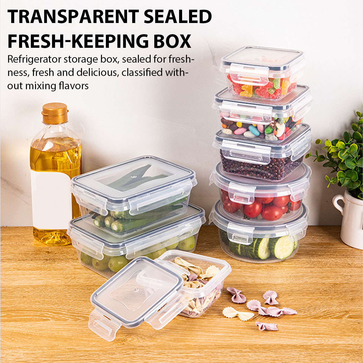 24Pcs/set Food Storage Box Set - Food Storage Vegetables 리뷰 및 가격