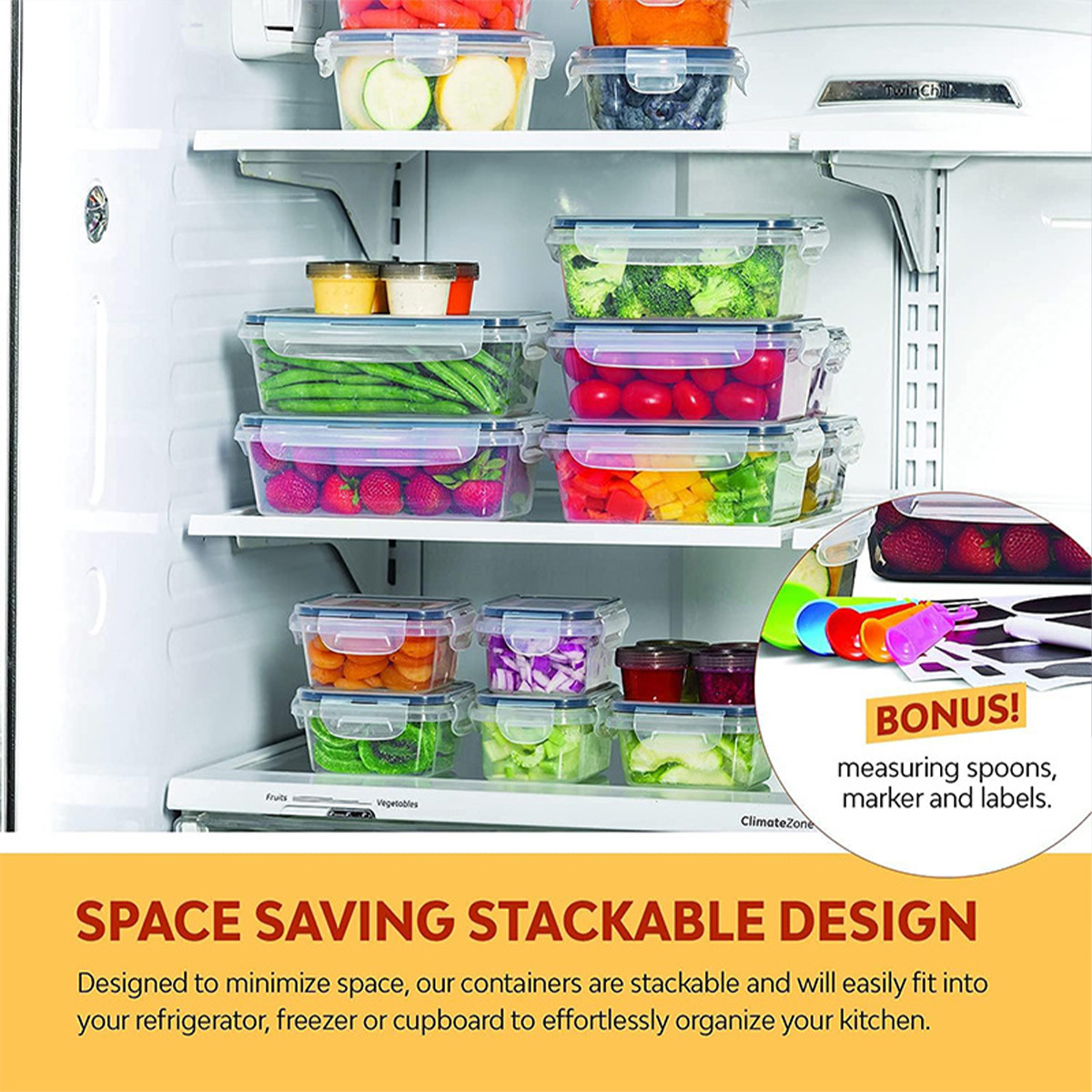 24Pcs/set Food Storage Box Set - Food Storage Vegetables 리뷰 및 가격