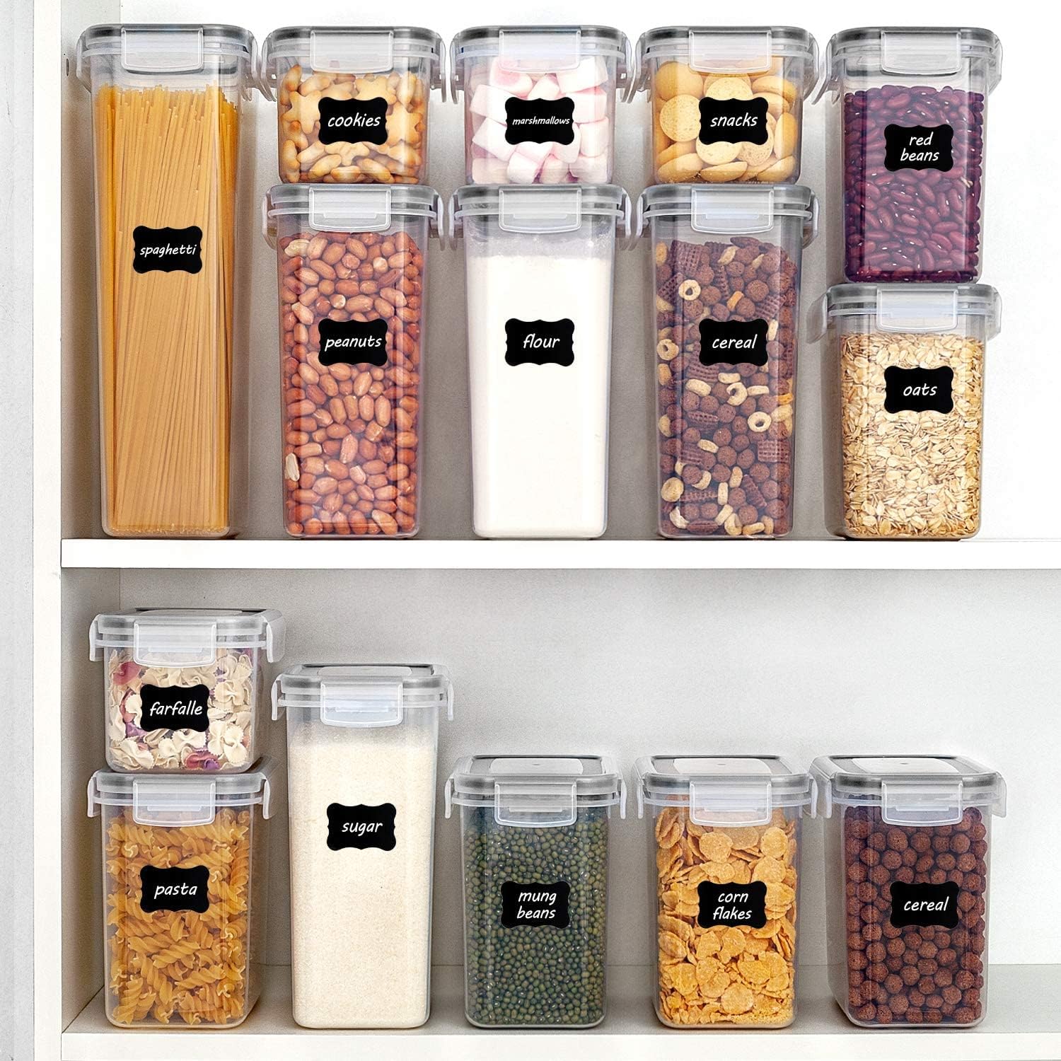32pcs Airtight Food Storage Co - Food Storage Kitchen Container Set 리뷰 및 가격
