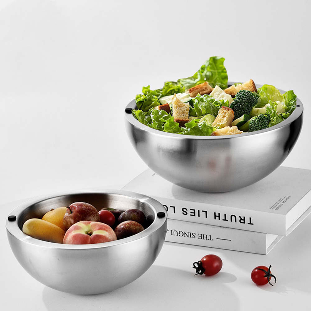 304 Thickened Salad Mixing Bow - Food Storage Metal Box 리뷰 및 가격