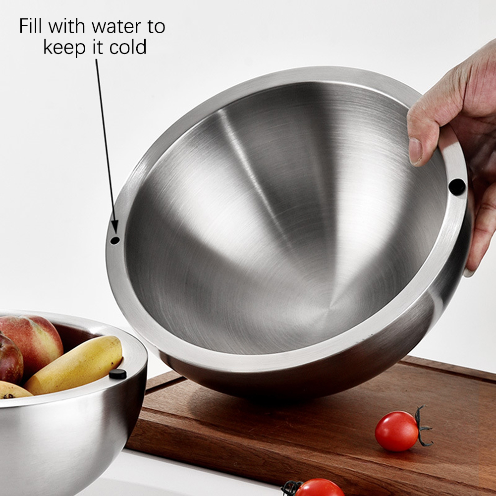 304 Thickened Salad Mixing Bow - Food Storage Metal Box 리뷰 및 가격