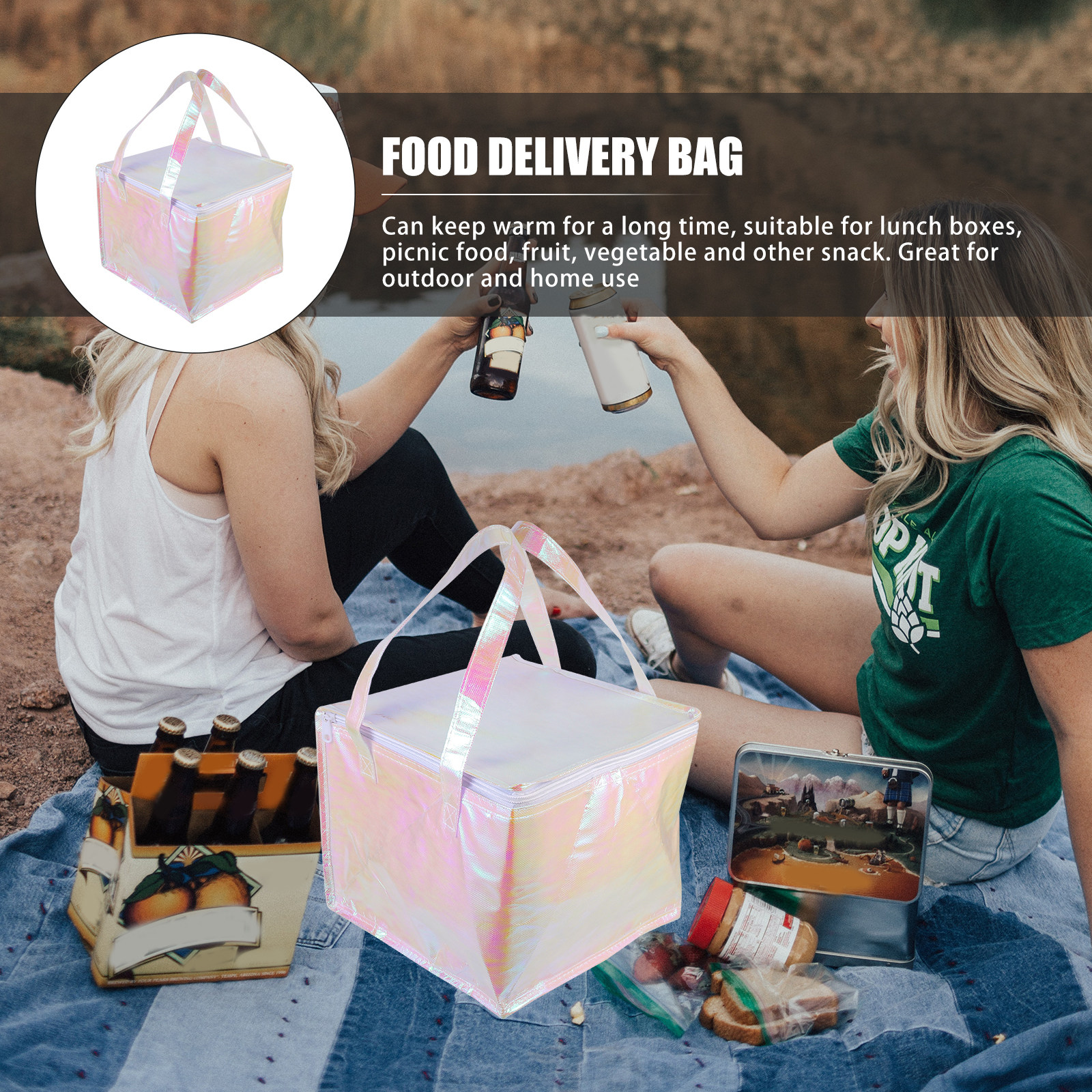 Insulated Food Delivery Bag He - Food Storage Bag 리뷰 및 가격