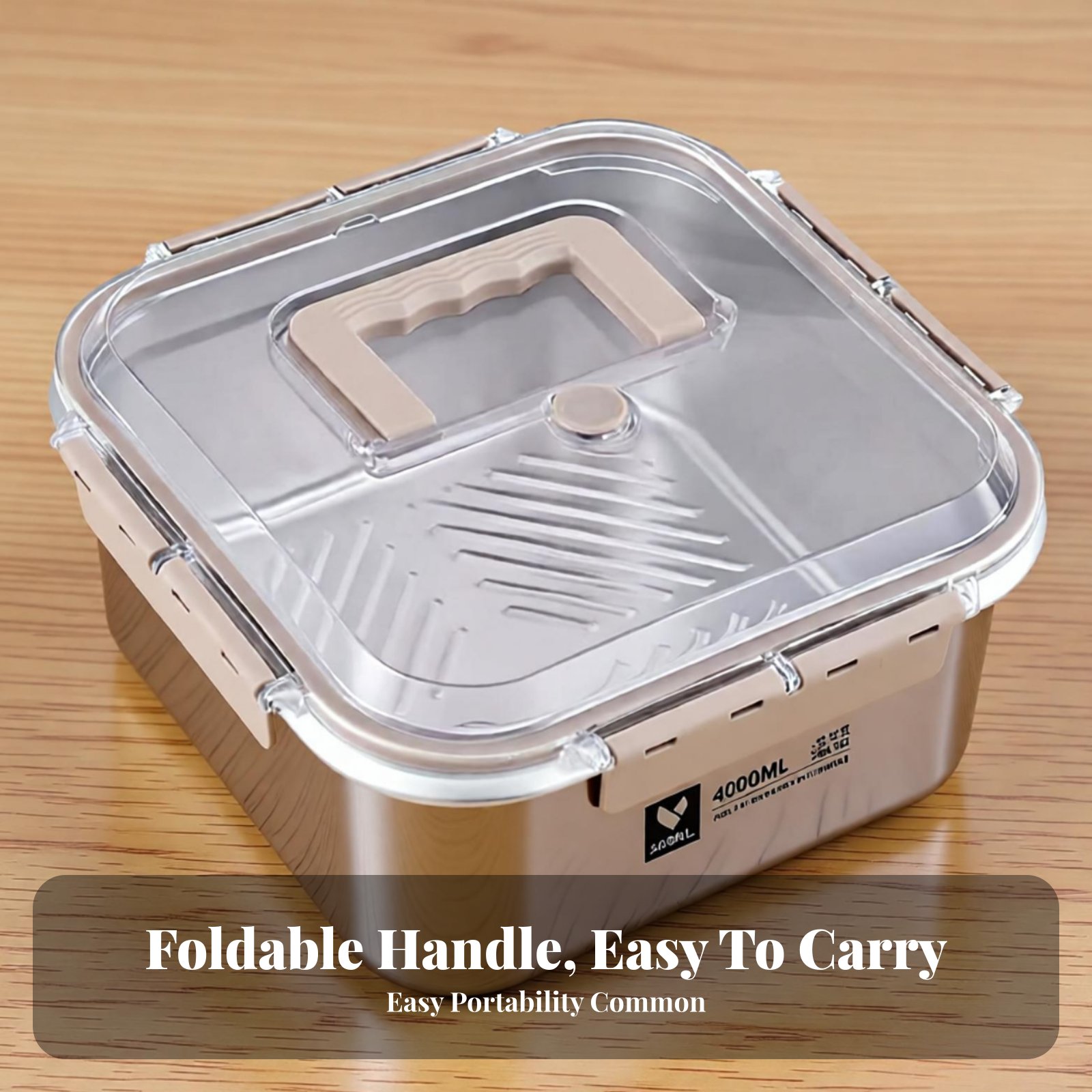 316 Stainless Steel Bento Box, - Food Storage Metal Box 리뷰 및 가격