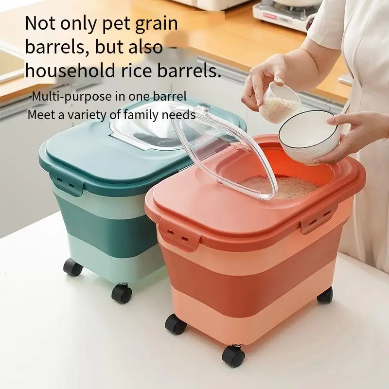 13LB Collapsible Airtight Pet  - Food Storage Made Easy 리뷰 및 가격